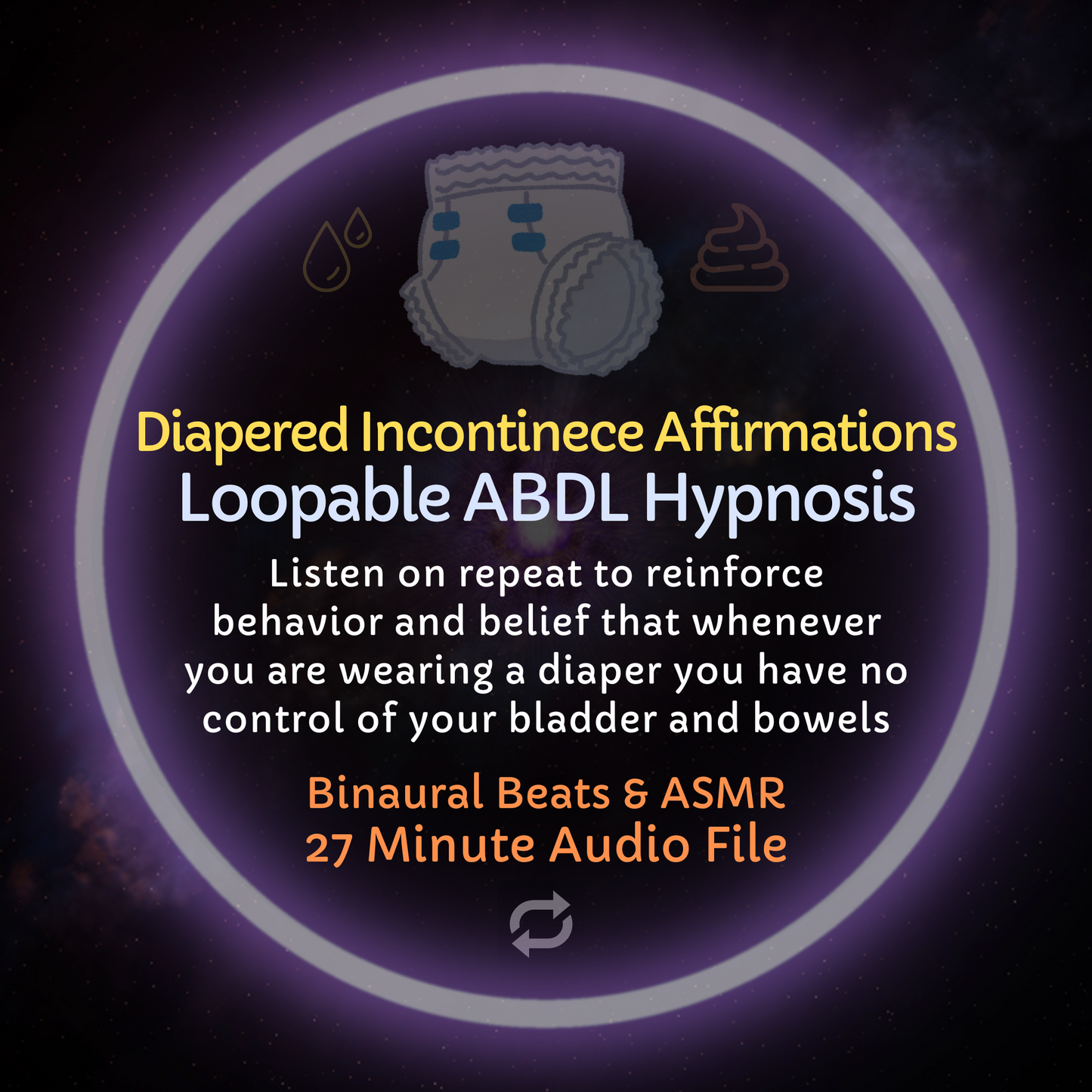 Diapered Incontinence Affirmations – ABDL Hypnosis & ASMR