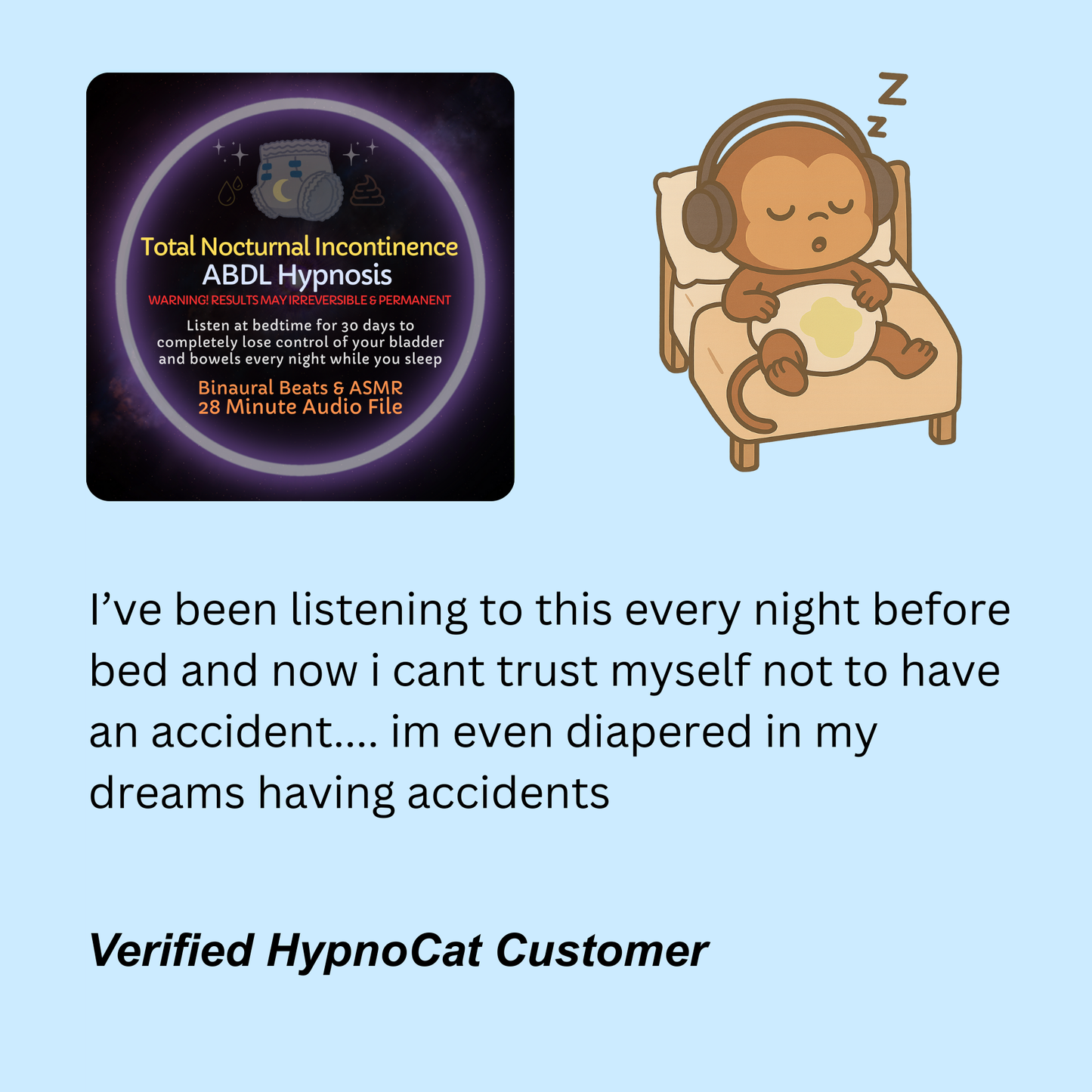 Nighttime Potty Pants ABDL Hypnosis ASMR Audio Bundle