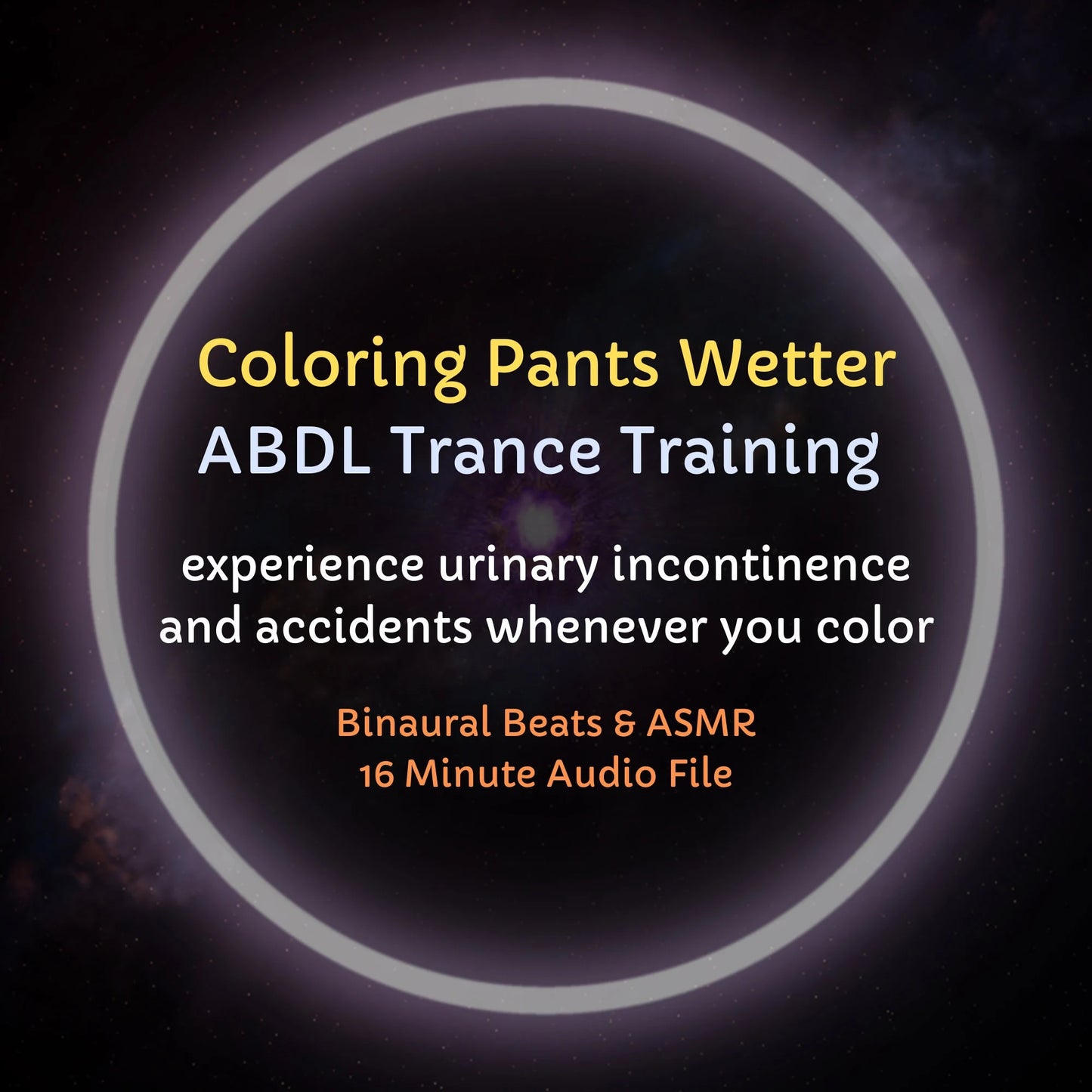 Coloring Pants Wetter ABDL Hypnosis & ASMR