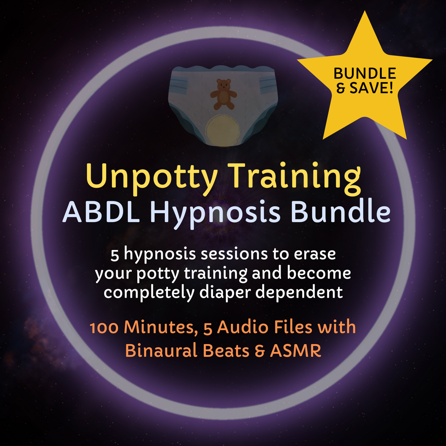 Unpotty Training ABDL Diaper Hypnosis SUPER BUNDLE