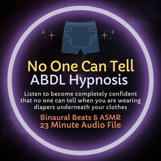 No One Can Tell ABDL Diaper Training Hypnosis & ASMR