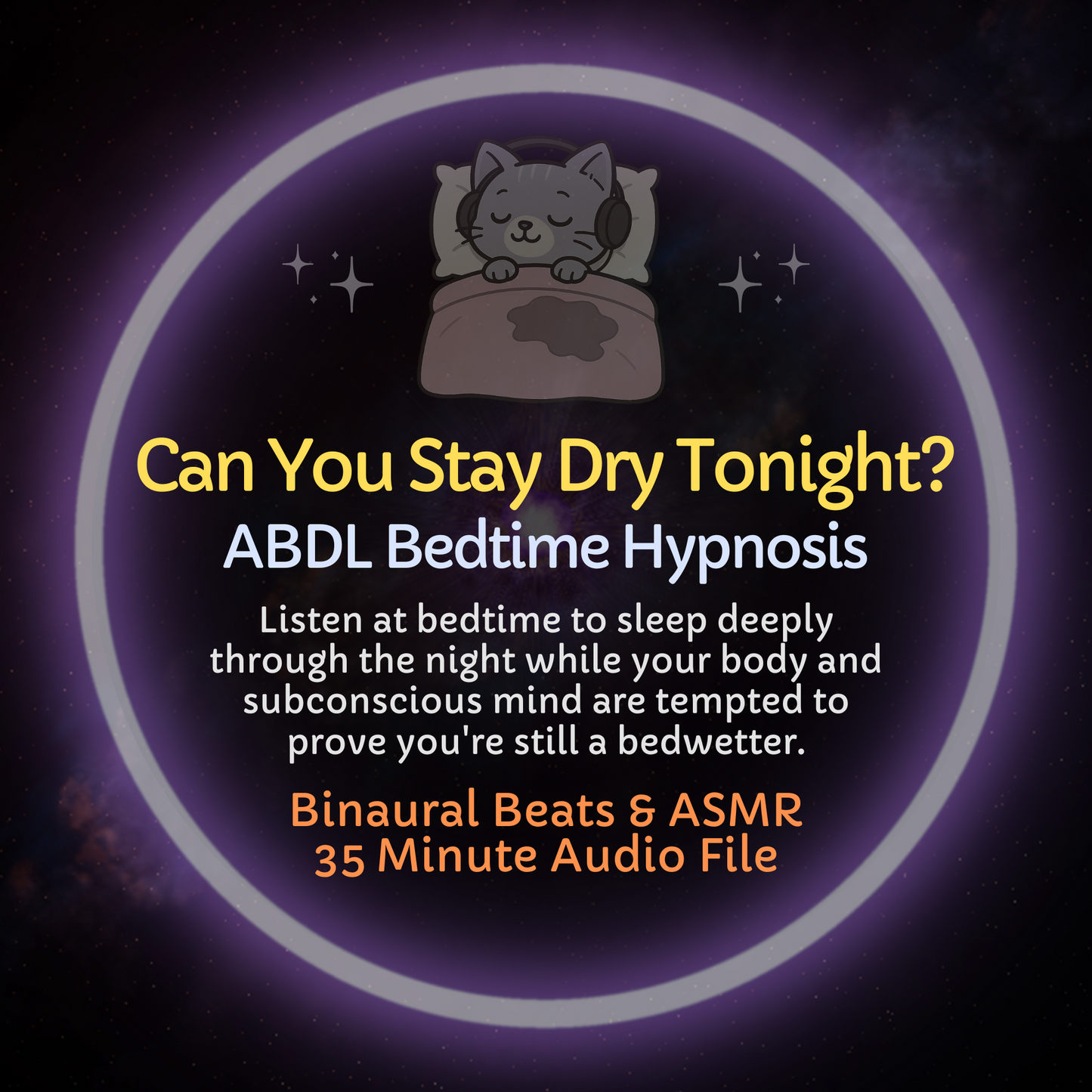 Can You Stay Dry Tonight? ABDL Bedtime Hypnosis ASMR