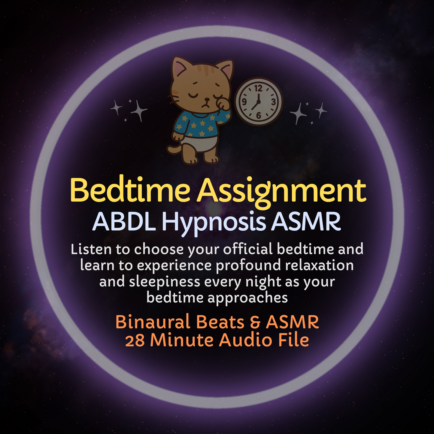 Bedtime Assignment – Littlespace Hypnosis ASMR for Obeying Your Bedtime