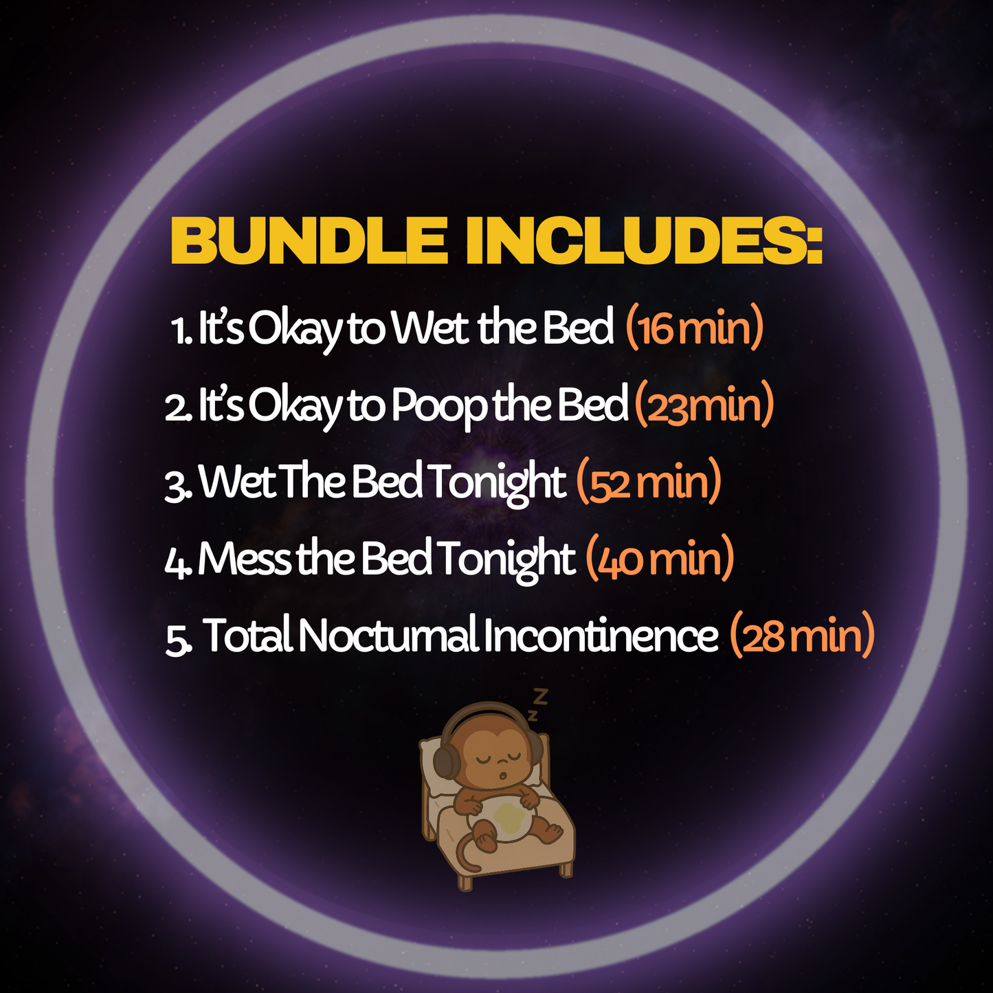 Nighttime Potty Pants ABDL Hypnosis ASMR Audio Bundle