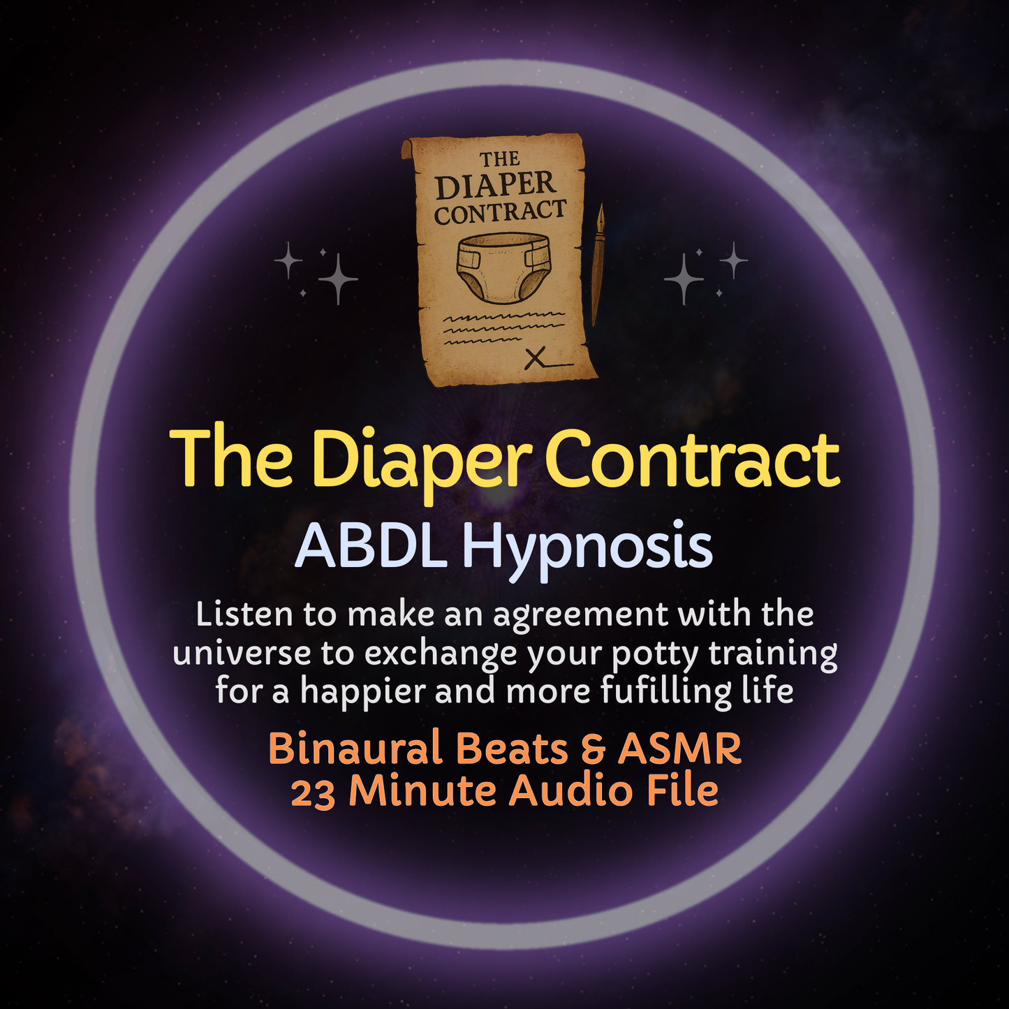 The Diaper Contract ABDL Diaper Commitment Hypnosis