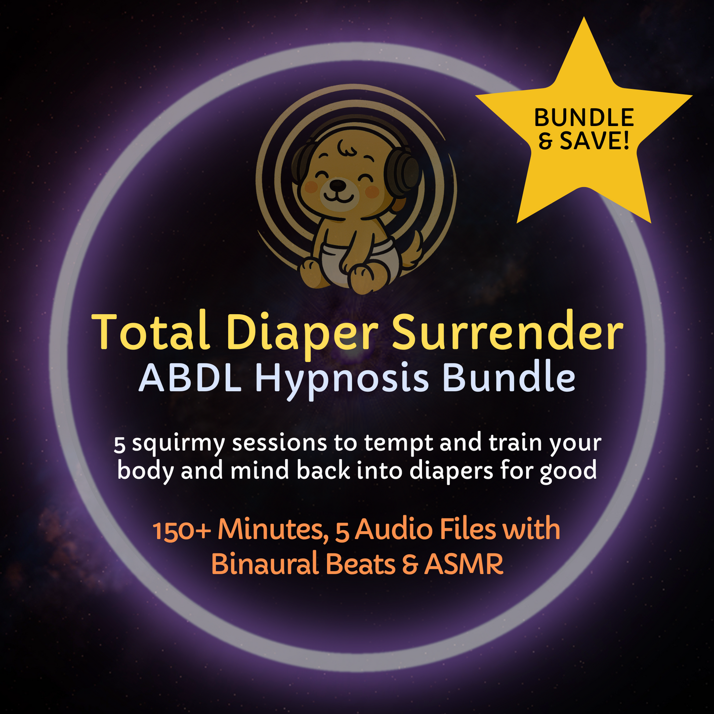 Total Diaper Surrender ABDL ASMR Hypnosis Bundle