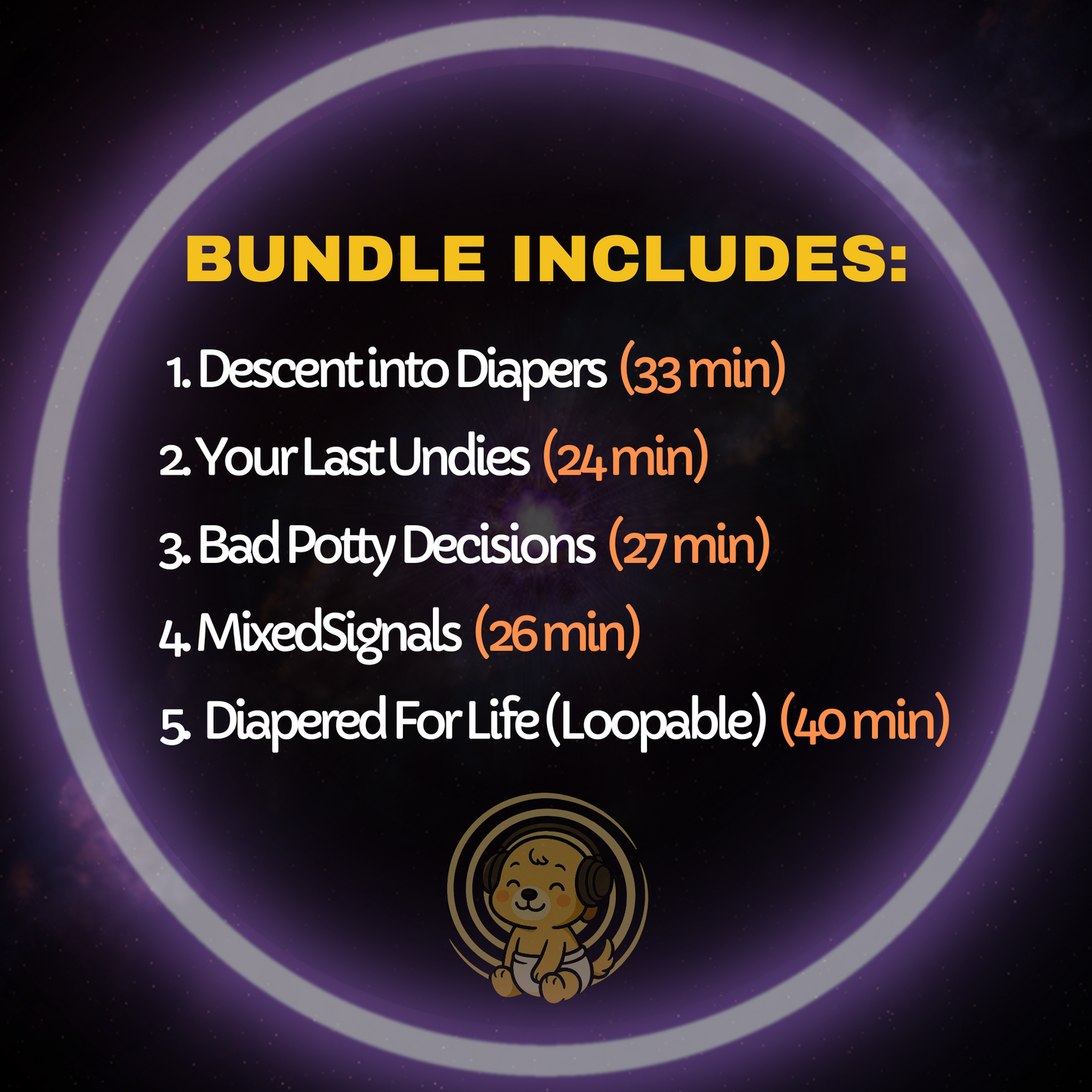 Total Diaper Surrender ABDL ASMR Hypnosis Bundle