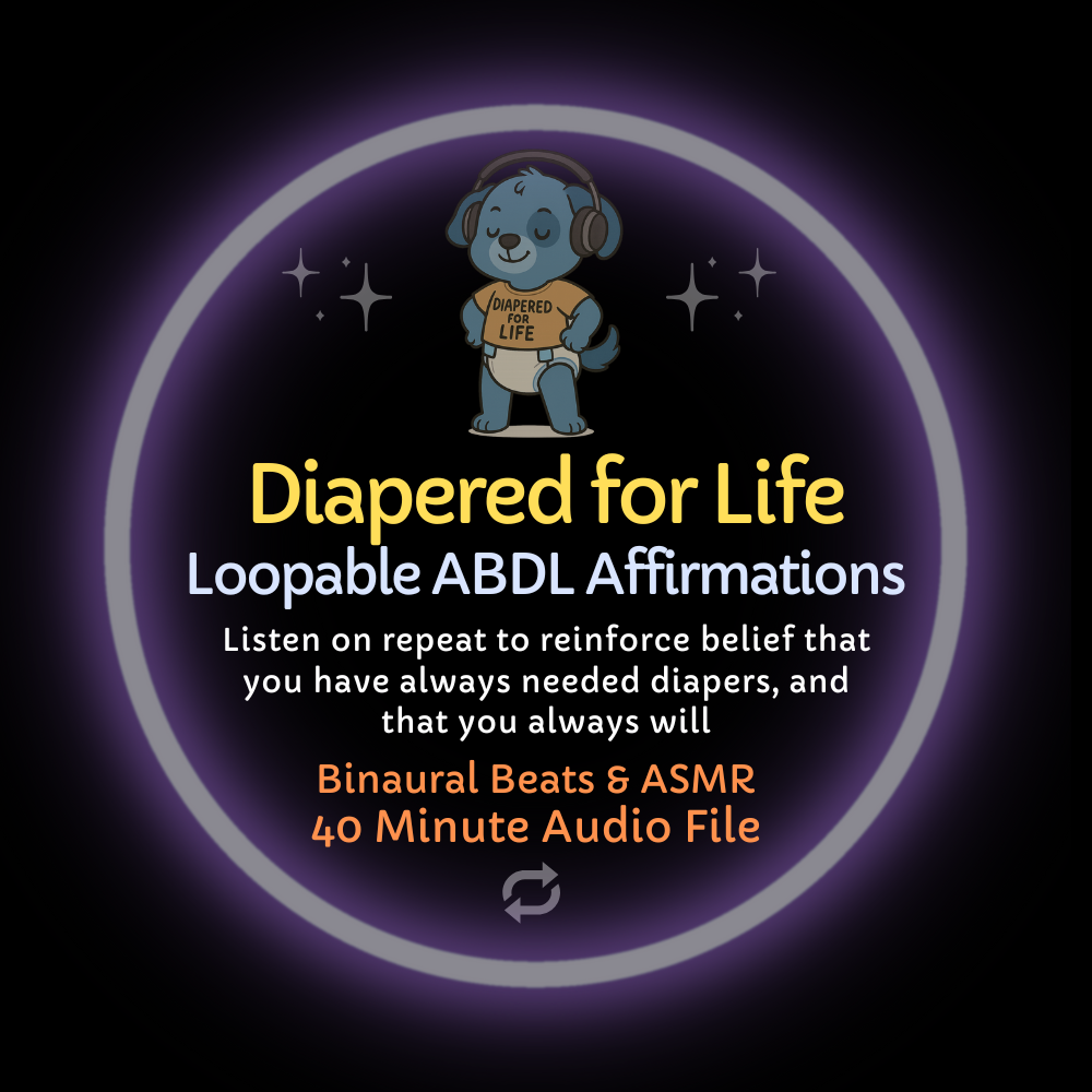Diapered For Life Loopable ABDL Affirmations Hypnosis ASMR