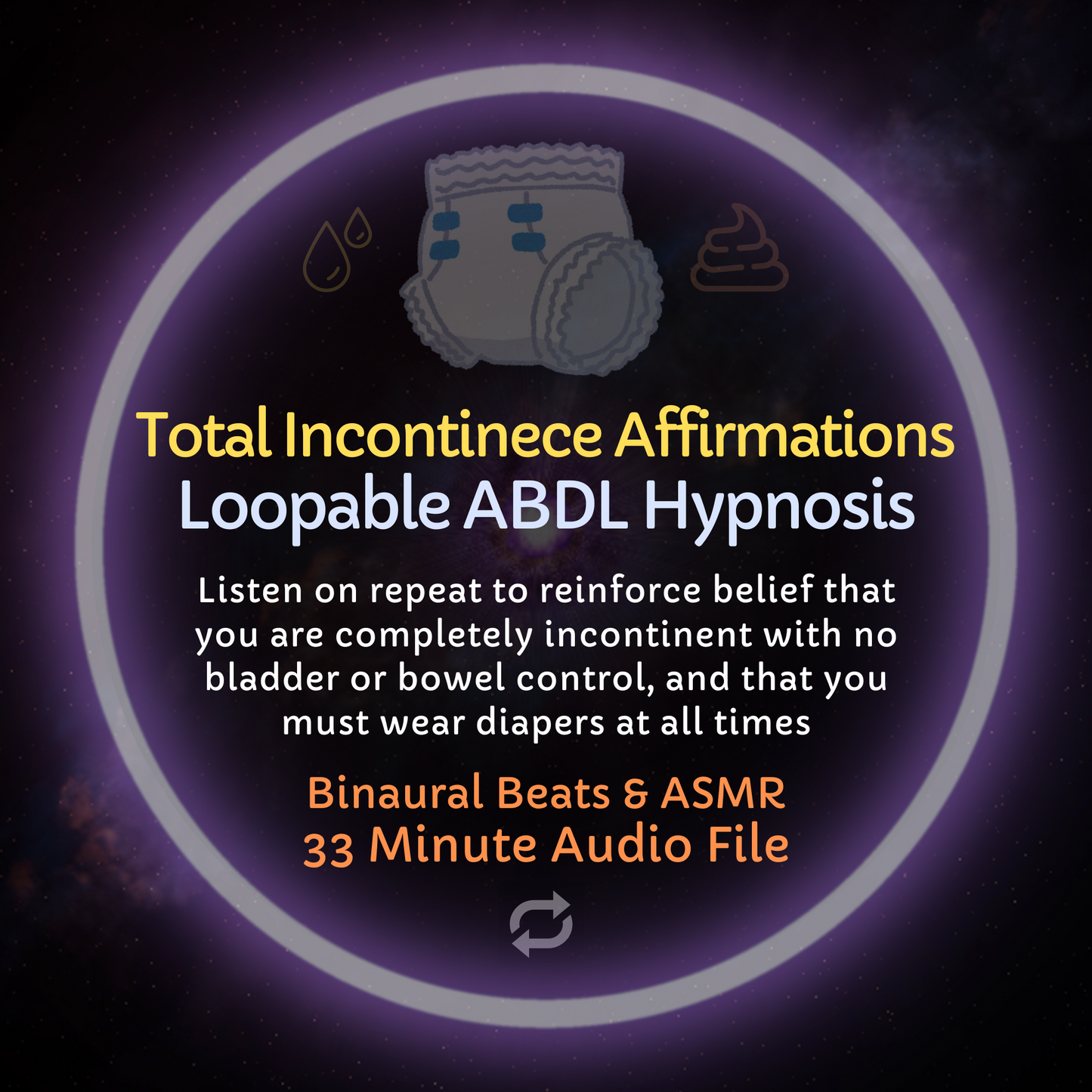 Total Diaper Dependence ABDL Hypnosis ASMR Audio Bundle