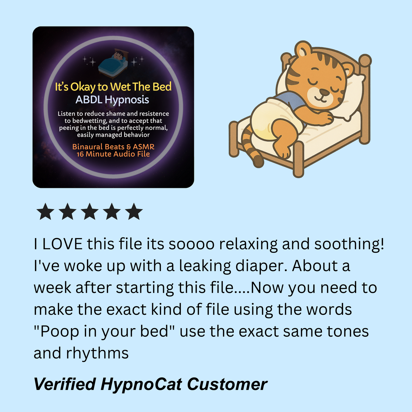 Nighttime Potty Pants ABDL Hypnosis ASMR Audio Bundle