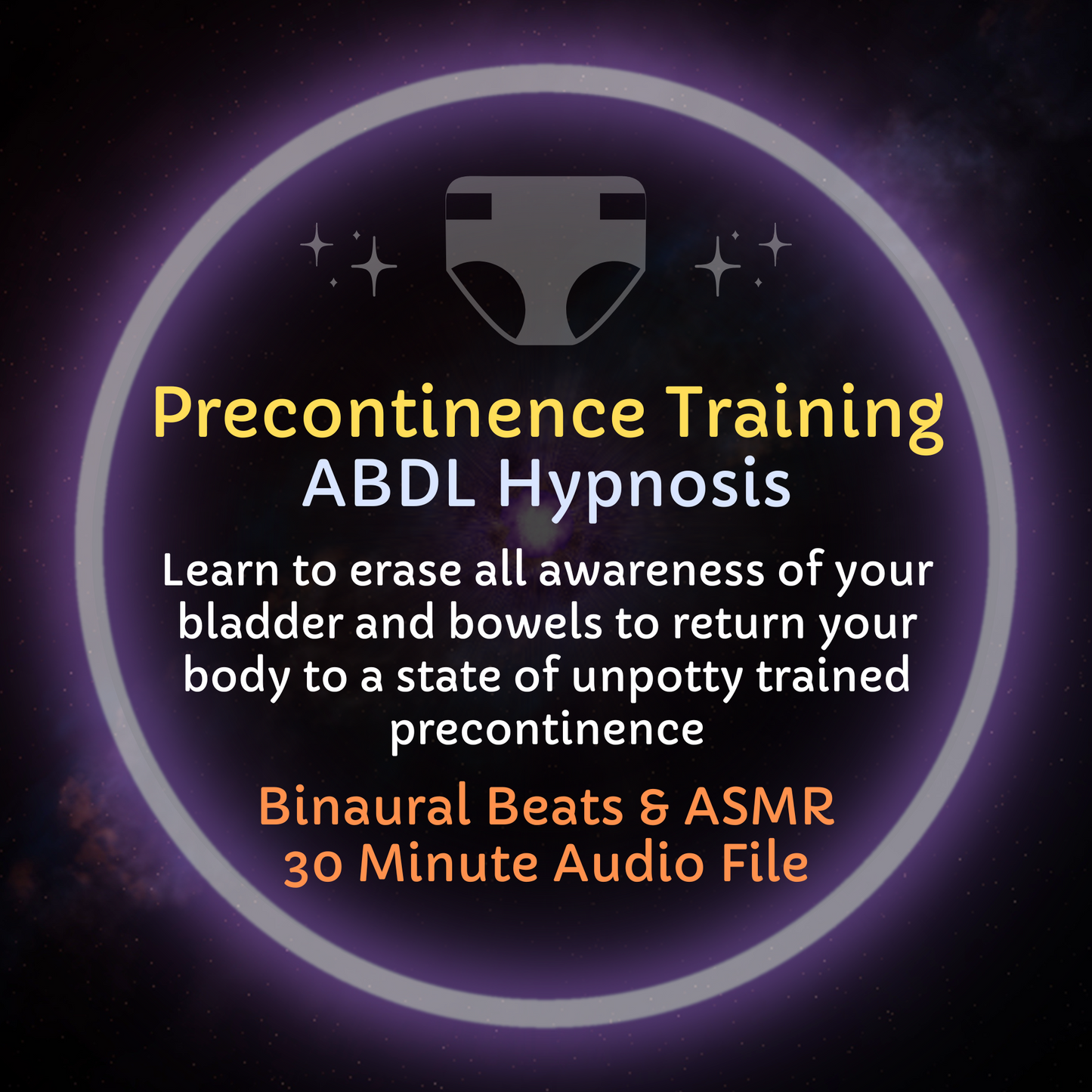 Precontinence Diaper Training ABDL Hypnosis & ASMR