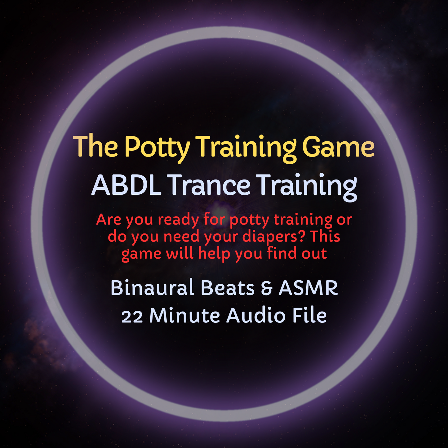 The Potty Training Game ABDL Hypnosis & ASMR