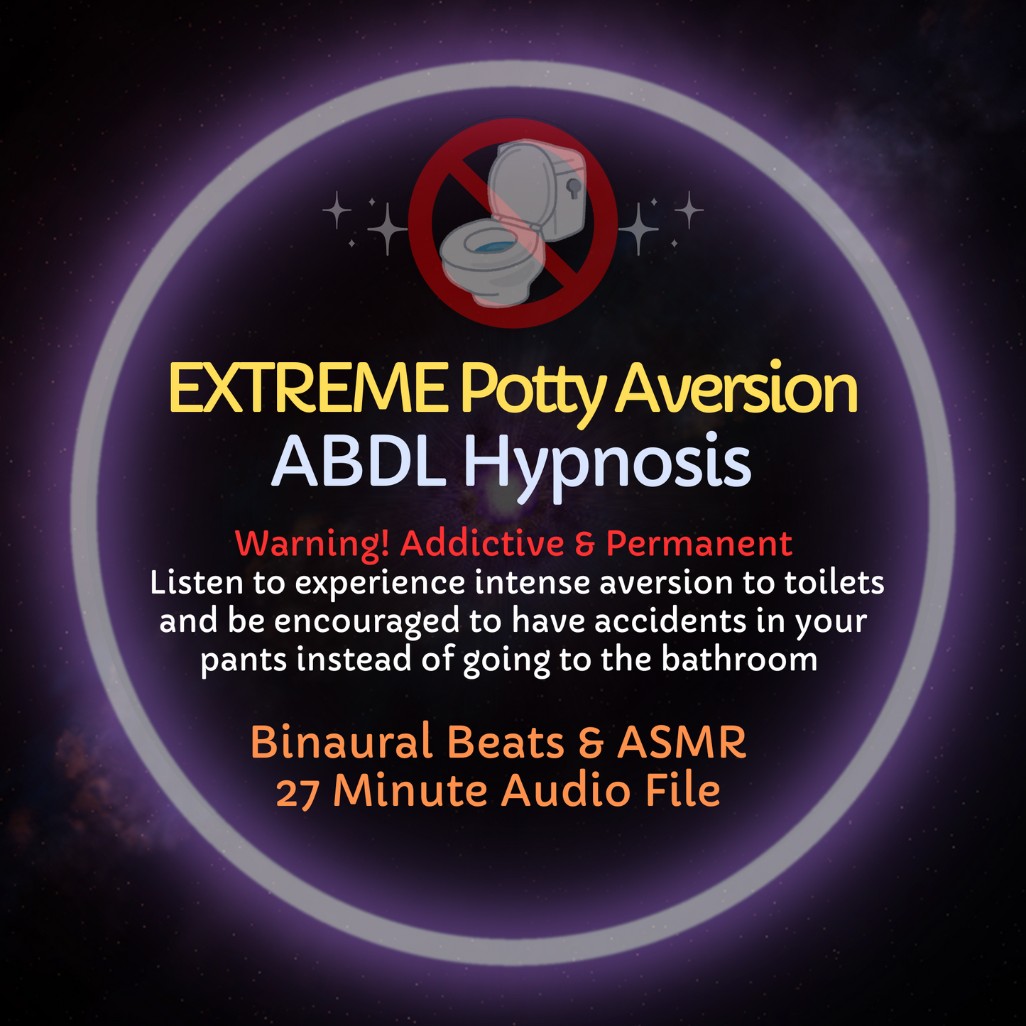Extreme Potty Aversion ABDL Hypnosis & ASMR