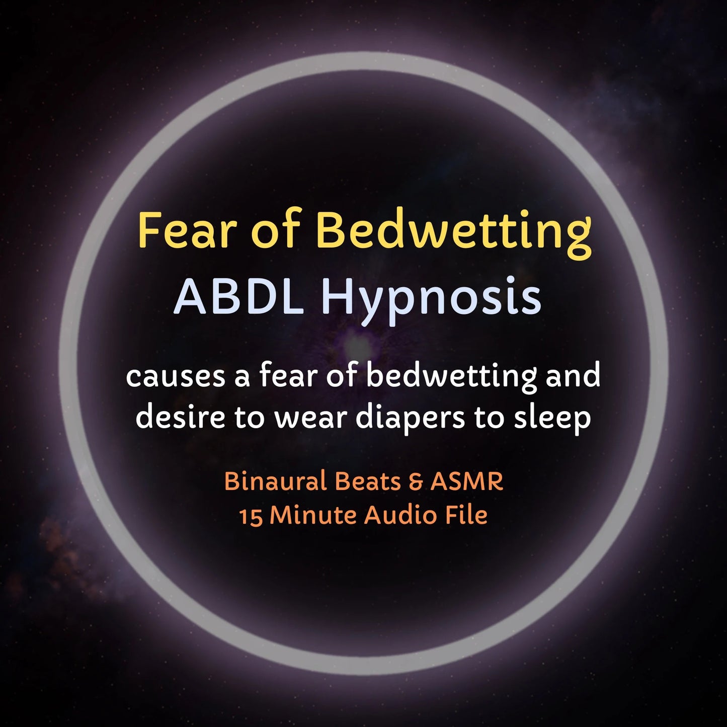 Fear of Bedwetting ABDL Hypnosis & ASMR