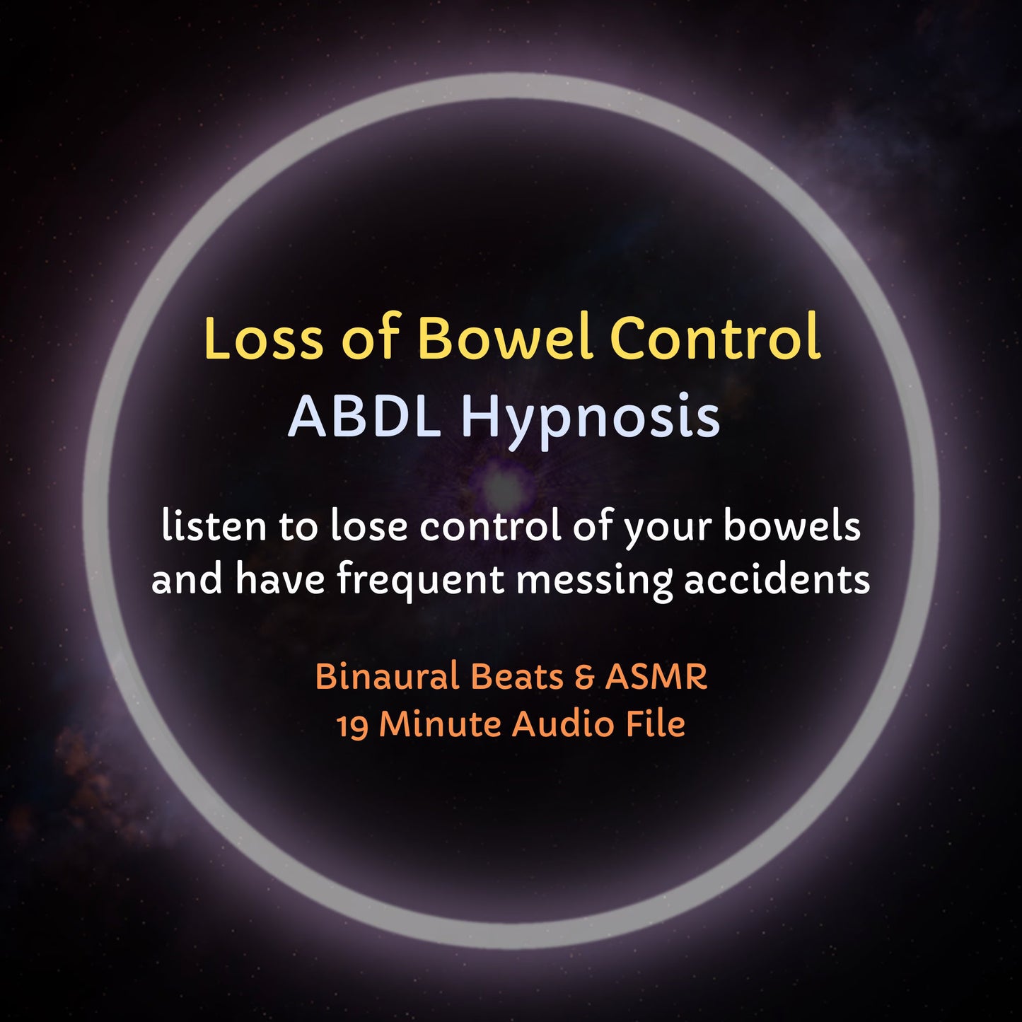 Loss of Bowel Control ABDL Diaper Hypnosis